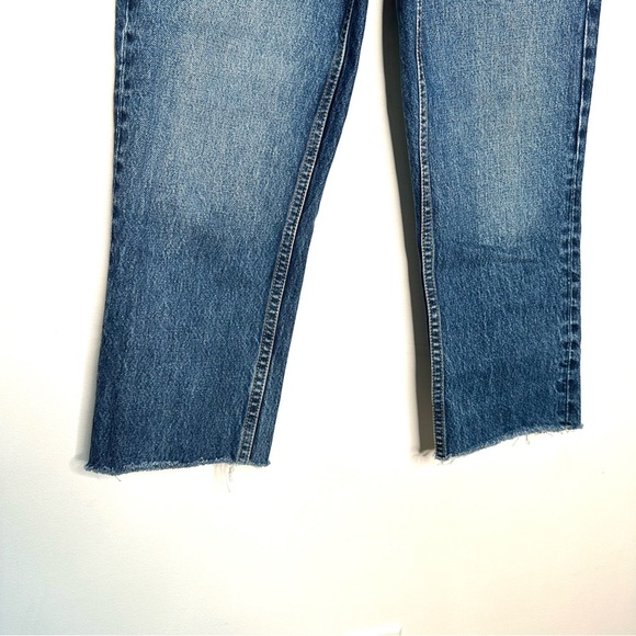 Topshop | Editor Jeans High Rise Button Fly Size 28 - Picture 3 of 11
